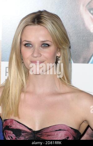 Reese Witherspoon arrivals Premiere of How Do You Know at Mann Village Theatre in Westwood, CA, 12-13-2010 Stock Photo