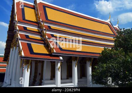 Bangkok, Thailand - The Middle Court, Khet Phra Racha Than Chan Klang Stock Photo