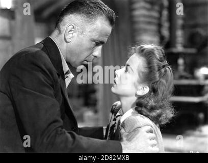 HUMPHREY BOGART and IDA LUPINO in HIGH SIERRA 1941 director RAOUL WALSH screenplay JOHN HUSTON and W.R.BURNETT novel W.R.BURNETT Warner Bros. Stock Photo