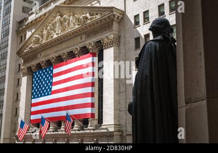 New York Stock Exhange Stock Photo