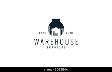 home or house or warehouse  services tools logo vector icon illustration Stock Vector