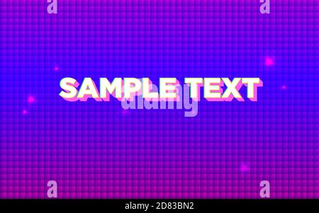 Vector illustration in retro style Design concept with copy space Stock Vector