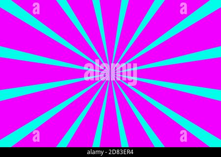 Pop art banner with rays. Explosion poster. Comic pattern with sunburst Stock Vector