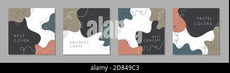 Sale square banner template for social media posts, mobile apps, banners design and web/internet ads. Trendy abstract square template Stock Vector