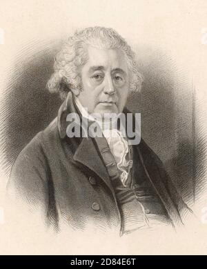 MATTHEW BOULTON (1728-1809) English engineer, manufacturer, about 1792 Stock Photo