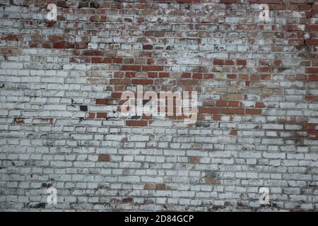 Old brick wall in a background image Stock Photo