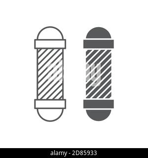 Barber colored liner background. Blue red vector pattern. stripe pattern. Stock Vector