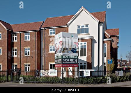 McCarthy and Stone Retirement flats in Southborough, Kent, UK Stock Photo