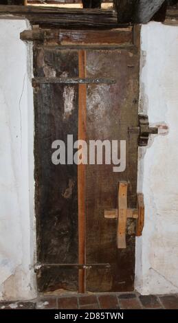 Doorway at Padmanabhapuram Palace Stock Photo