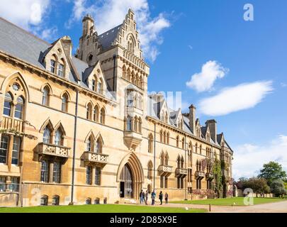 Oxford University Christ Church College Oxford from Broad Walk Oxford Oxfordshire England UK GB Europe Stock Photo