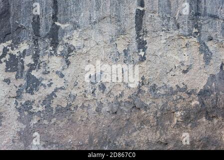 cold shade of vintage plaster texture outdoors at home abstract painting with wall-like materiality Stock Photo