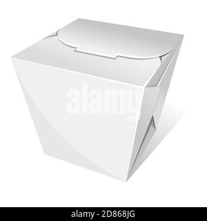 Vector noodle box Stock Vector