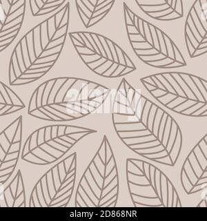 Autumn leaves pattern Stock Vector