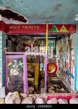 リー・ペリーのハウス Lee Scratch Perry House, detailed view, 5 Cardiff Crescent