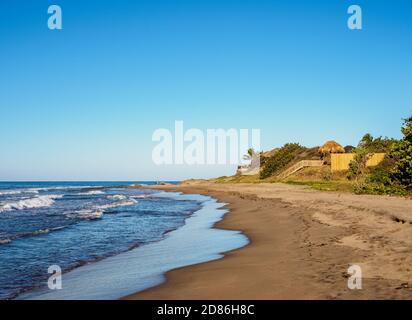 Old Wharf Beach, Treasure Beach, Saint Elizabeth Parish, Jamaica Stock Photo