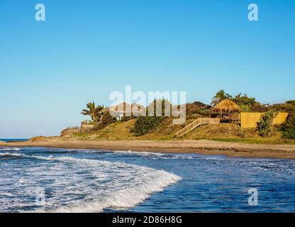 Old Wharf Beach, Treasure Beach, Saint Elizabeth Parish, Jamaica Stock Photo