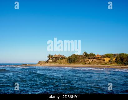 Old Wharf Beach, Treasure Beach, Saint Elizabeth Parish, Jamaica Stock Photo