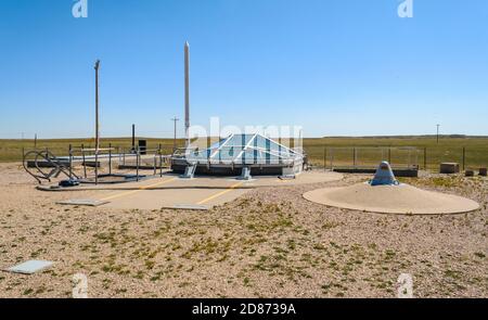 Minuteman Missile National Historic Site Stock Photo