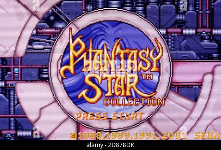 Phantasy Star Collection - Nintendo Game Boy Advance Videogame