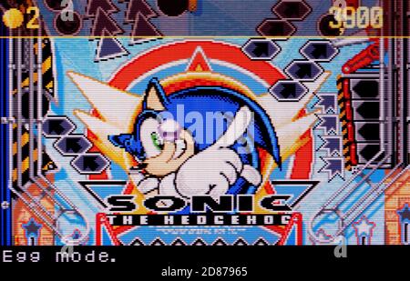 Sonic Advance - Nintendo Game Boy Advance Videogame - Editorial use only  Stock Photo - Alamy