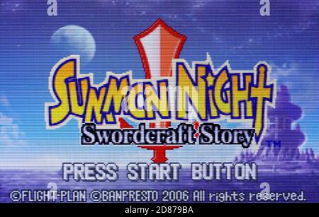 Summon Night Swordcraft Story for Nintendo Gameboy shops Advance