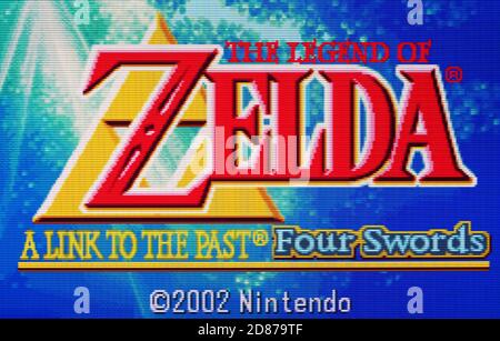 The Legend of Zelda: Link to the Past and The Legend of Zelda: Four Swords  - Game Boy Advance, Game Boy Advance