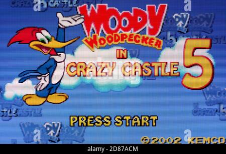Woody Woodpecker in Crazy Castle - Nintendo Game Boy Advance
