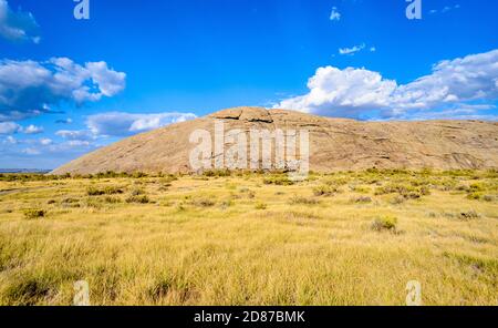 Independence Rock State Historic Site Stock Photo