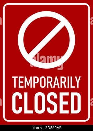 640+ Temporarily Closed Sign Stock Photos, Pictures & Royalty-Free Images -  iStock
