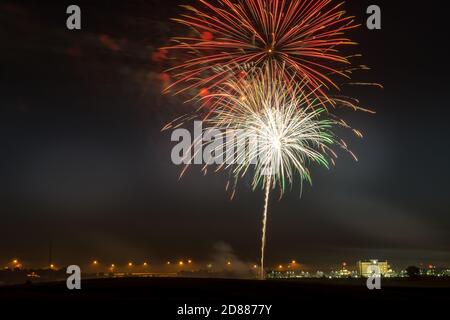 Photographed during July 4th in Waterloo, Iowa Stock Photo