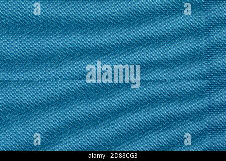 Blue nylon fabric texture background for design. fiber texture polyester close-up Stock Photo