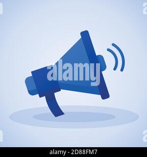 Public relations and marketing background with symbols and people. Social media marketing concept. Flat style design with gradient. Modern vector. Stock Vector