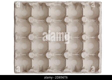 empty packaging from chicken eggs Stock Photo