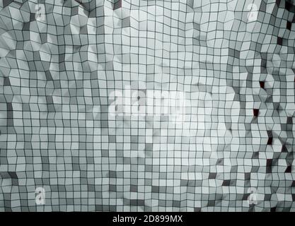Data visualization abstract image. Stock Vector