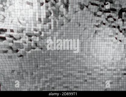 Data visualization abstract image. Stock Vector