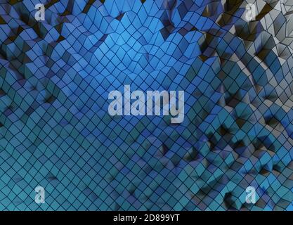 Data visualization abstract image. Stock Vector