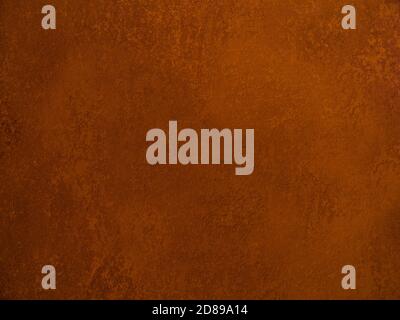 Moody Brown Grunge Rough Textured Surface Background. Distressed Overlay Texture. Vintage Effect Stock Photo