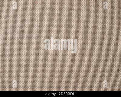 Coarse beige fabric texture background pattern Stock Photo