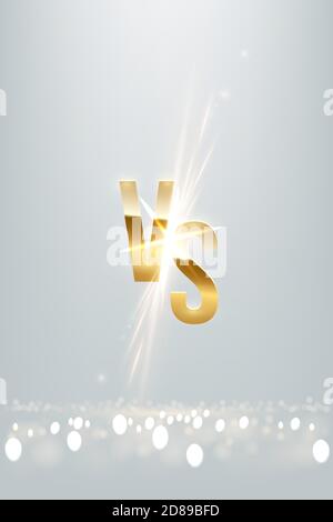 VS. Versus letter logo. Battle vs match, game Stock Vector Image & Art -  Alamy