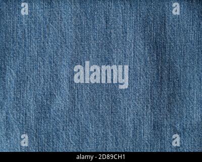 Denim fabric texture, textile background Stock Photo