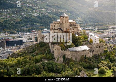 Château de Valère Stock Photo