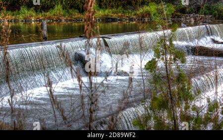 Flint River Flowing water Stock Photo