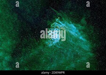 Beautiful green galaxy Elements of this image furnished by NASA Stock Photo  - Alamy