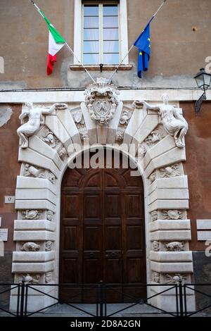 Brescia, Italy -26 June 2019: Universita Cattolica del Sacro Cuore (Catholic University of the Sacred Heart or Catholic University of Milan) UCSC, UNI Stock Photo