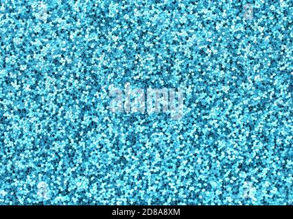 Shiny festive light blue background. Glitter and glow. Abstract texture Stock Photo