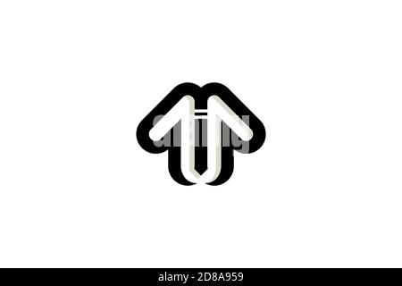 Simple Clothing Logo Stock Vector