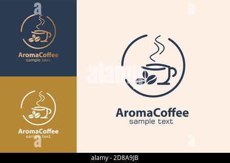 Coffee Shop Logo Stock Vector