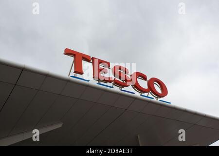 Woodfields Retail Park, Bury. Stock Photo