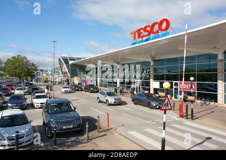 Woodfields Retail Park, Bury. Stock Photo