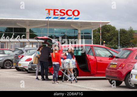 Woodfields Retail Park, Bury. Stock Photo